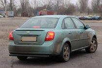Chevrolet Lacetti 2003–2024 Zadnji zaščitni lok AK002 Black (42 mm, nerjaveče jeklo) fotografija 3