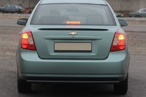 Chevrolet Lacetti 2003–2024 Zadnji zaščitni lok AK002 Black (42 mm, nerjaveče jeklo) fotografija 2