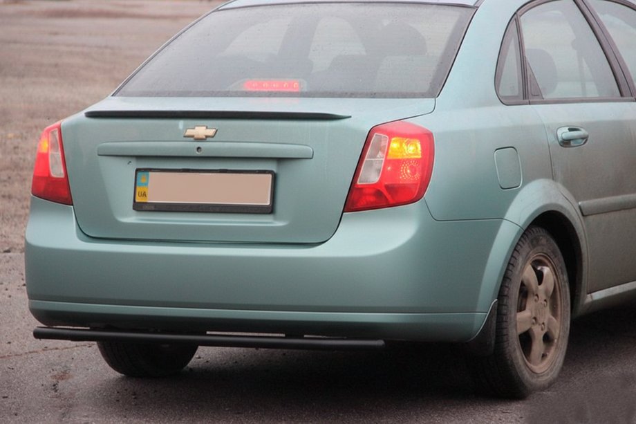 Chevrolet Lacetti 2003–2024 Zadnji zaščitni lok AK002 Black (42 mm, nerjaveče jeklo) Image