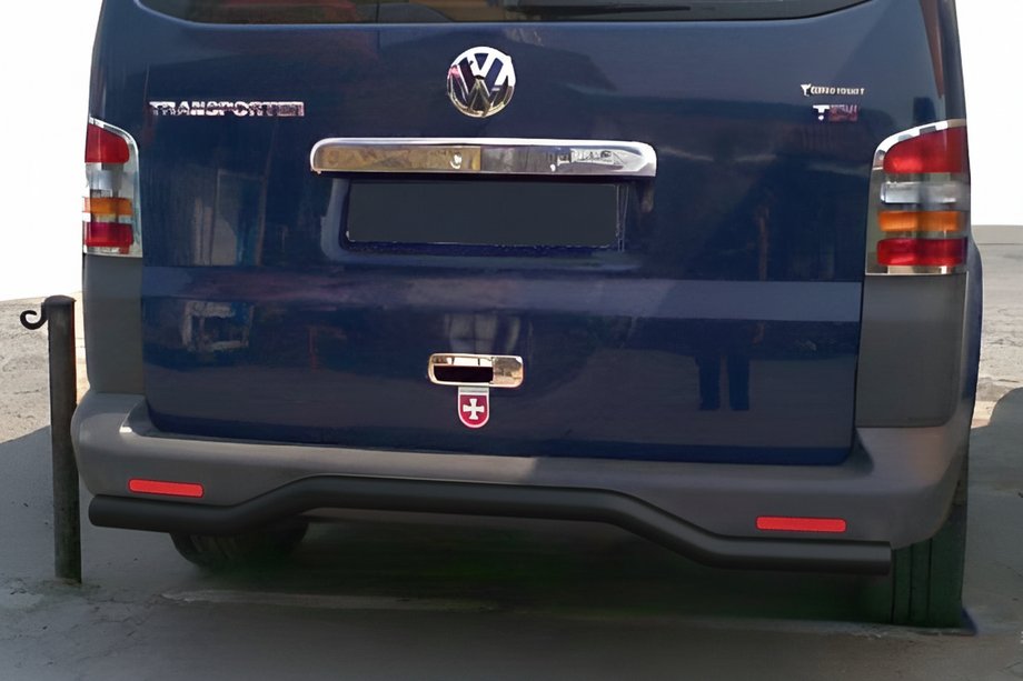 Volkswagen T5 Multivan 2003–2010 Zadnji lok Wave Black (nerjavno jeklo) Image