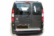 Fiat Doblo I 2001–2005 Zadnji zaščitni lok AK002 Black (nerjaveče jeklo) fotografija 1