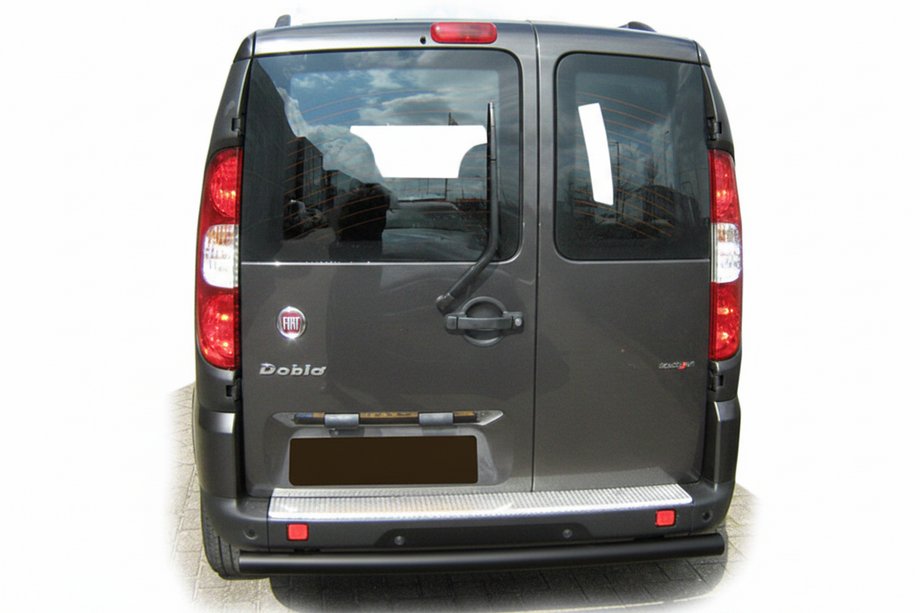 Fiat Doblo I 2001–2005 Zadnji zaščitni lok AK002 Black (nerjaveče jeklo) Image