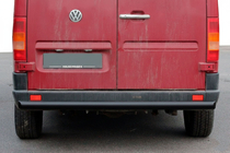 Volkswagen LT 1995–2006 Zadnji zaščitni lok AK002 Black (nerjaveče jeklo) fotografija 1