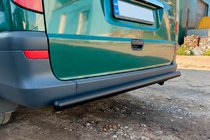 Mercedes Vito W639 2004–2014 Zadnji zaščitni lok AK002 Black (nerjaveče jeklo) fotografija 1