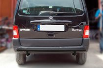 Citroen Berlingo 1996–2008 Zadnji zaščitni lok Black (nerjaveče jeklo) fotografija 1