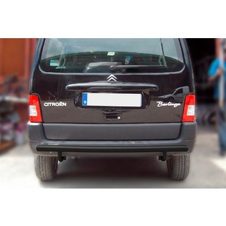 Zadnji zaščitni lok Black (nerjaveče jeklo) Citroen Berlingo 1996–2008 fotografija 1