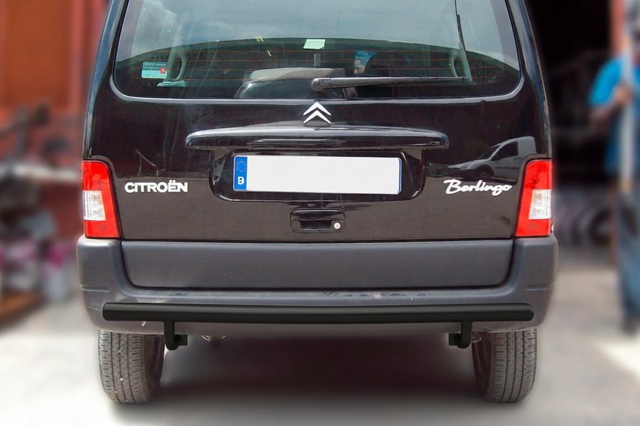 Citroen Berlingo 1996–2008 Zadnji zaščitni lok Black (nerjaveče jeklo) Image