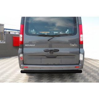 Zadnji zaščitni lok AK002 Black (nerjaveče jeklo) Nissan Primastar 2002–2014 fotografija 1
