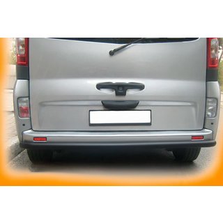Zadnji zaščitni lok AK002 Black (nerjaveče jeklo) Nissan Primastar 2002–2014 fotografija 4