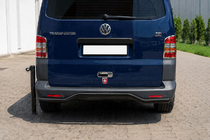 Volkswagen T5 Caravelle 2004–2010 Zadnji lok Wave AK006 Black (nerjavno jeklo) fotografija 1