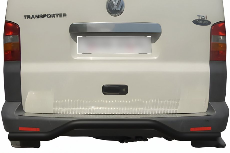Volkswagen T5 Transporter 2003–2010 Zadnji lok Wave Black (nerjavno jeklo) Fotografija 2