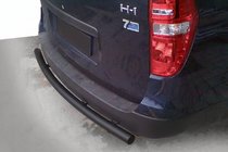 Hyundai H300, H1, Starex 2008–2020 Zadnji zaščitni lok AK002 Black (nerjaveče jeklo) fotografija 1