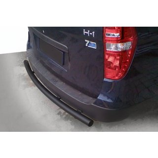 Zadnji zaščitni lok AK002 Black (nerjaveče jeklo) Hyundai H300, H1, Starex 2008–2020