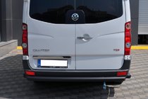 Volkswagen Crafter 2006–2016 Zadnji zaščitni lok AK002 Black (nerjaveče jeklo) fotografija 1