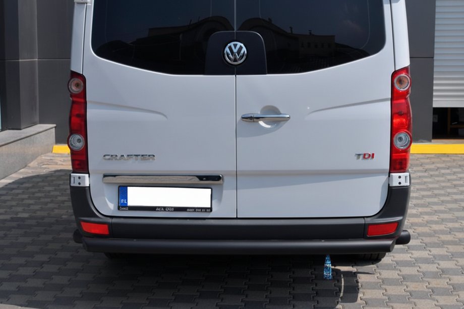 Volkswagen Crafter 2006–2016 Zadnji zaščitni lok AK002 Black (nerjaveče jeklo) Image