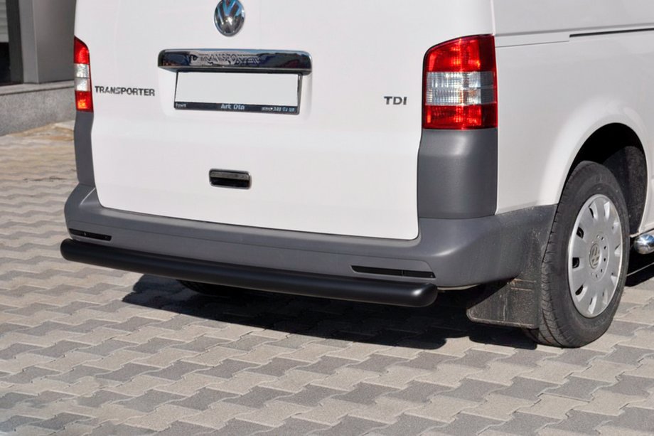 Volkswagen T5 2010–2015 Zadnji zaščitni lok AK002 Black (nerjaveče jeklo) Image