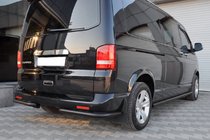 Volkswagen T5 2010–2015 Zadnji kotni elementi AK003 Black (2 kosa, nerjaveče jeklo) fotografija 5