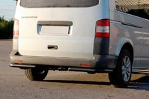 Volkswagen T5 2010–2015 Zadnji kotni elementi AK003 Black (2 kosa, nerjaveče jeklo) fotografija 9