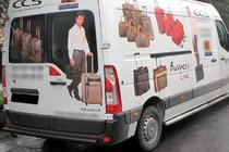 Opel Movano 2010–2021 Zadnji lok Black (nerjavno jeklo) fotografija 3