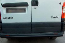 Renault Master 2011–2023 Zadnji lok Black (nerjavno jeklo) fotografija 3