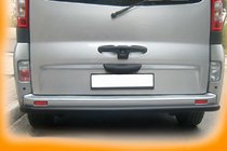 Opel Vivaro 2001–2015 Zadnji zaščitni lok AK002 Black (nerjaveče jeklo) fotografija 4
