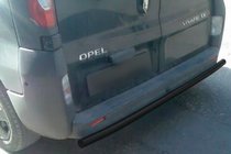 Renault Trafic 2001–2015 Zadnji zaščitni lok AK002 Black (nerjaveče jeklo) fotografija 3