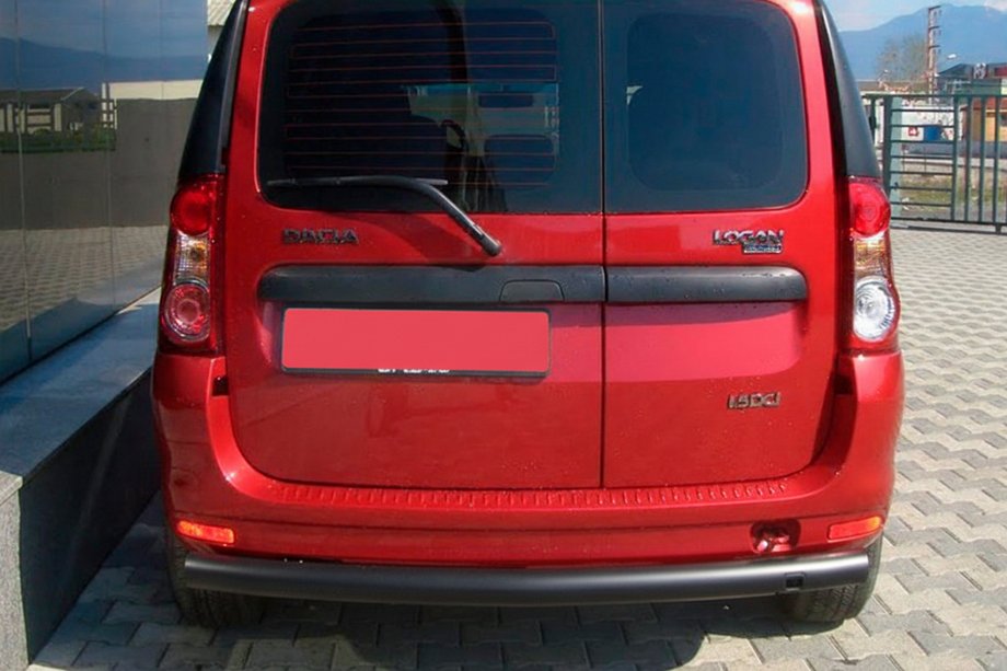 Renault Logan MCV 2005–2013 Zadnji lok Black (nerjavno jeklo) Image