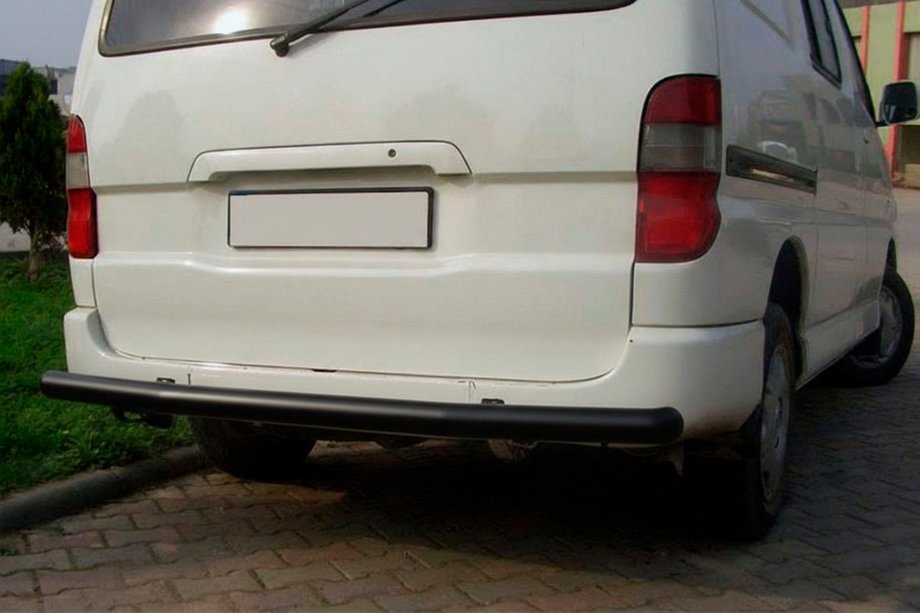 Toyota HiAce Zadnji zaščitni lok Black (nerjavno jeklo) Image