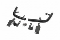 Toyota Land Cruiser Prado 120 2002–2009 Zadnji kotni elementi AK003 Black (2 kosa, nerjaveče jeklo) fotografija 10