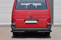 Volkswagen T4 Transporter 1990–2003 Zadnji kotni elementi AK003 Black (2 kosa, nerjaveče jeklo) fotografija 1
