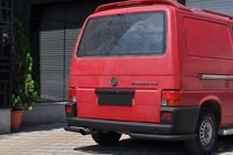 Volkswagen T4 Transporter 1990–2003 Zadnji kotni elementi AK003 Black (2 kosa, nerjaveče jeklo) fotografija 2