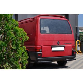 Zadnji kotni elementi AK003 Black (2 kosa, nerjaveče jeklo) Volkswagen T4 Transporter 1990–2003 fotografija 3