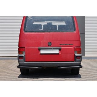 Zadnji kotni elementi AK003 Black (2 kosa, nerjaveče jeklo) Volkswagen T4 Caravelle/Multivan 1990–2003 fotografija 1