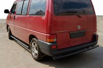 Volkswagen T4 Transporter 1990–2003 Zadnji zaščitni lok AK002 Black (nerjaveče jeklo) fotografija 2
