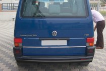 Volkswagen T4 Transporter 1990–2003 Zadnji zaščitni lok AK002 Black (nerjaveče jeklo) fotografija 5