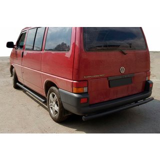 Zadnji zaščitni lok AK002 Black (nerjaveče jeklo) Volkswagen T4 Transporter 1990–2003 fotografija 2