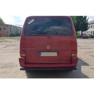 Zadnji zaščitni lok AK002 Black (nerjaveče jeklo) Volkswagen T4 Caravelle/Multivan 1990–2003 fotografija 4