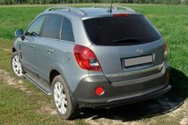 Opel Antara 2006–2017 Zadnji zaščitni lok AK002 Black (nerjaveče jeklo) fotografija 1