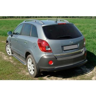 Zadnji zaščitni lok AK002 Black (nerjaveče jeklo) Opel Antara 2006–2017