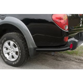 Zadnji koti AK003 Black (2 kos, nerjaveče jeklo) Mitsubishi L200 2006–2015 fotografija 3