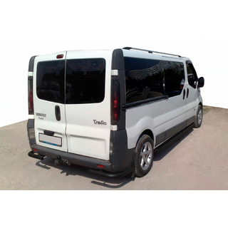 Zadnji vogalni elementi AK003 Black (nerjavno jeklo) Opel Vivaro 2001–2015 fotografija 1