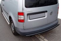 Volkswagen Caddy 2004–2010 Zadnji lok Black (1 kos, nerjaveče jeklo) fotografija 2