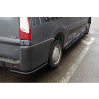 Zadnji kotni ščitniki AK-003 Black (2 kos, nerjavno jeklo) Peugeot Expert 2007–2016 fotografija 1