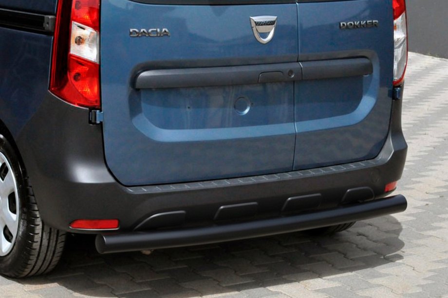 Renault Dokker 2013–2022 Zadnji zaščitni lok AK002 Black (nerjaveče jeklo) Image
