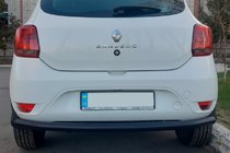 Renault Sandero 2013–2022 Zadnji zaščitni lok AK002 Black (nerjaveče jeklo) fotografija 1