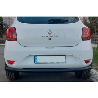 Zadnji zaščitni lok AK002 Black (nerjaveče jeklo) fotografija 1