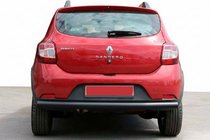 Dacia Sandero 2013–2020 Zadnji zaščitni lok AK002 Black (nerjaveče jeklo) fotografija 1