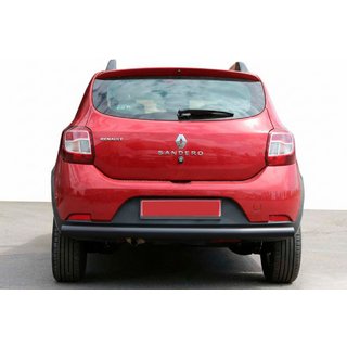 Zadnji zaščitni lok AK002 Black (nerjaveče jeklo) Dacia Sandero 2013–2020 fotografija 1