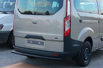 Ford Custom 2013–2022 Zadnji zaščitni lok AK002 Black (nerjaveče jeklo) fotografija 2