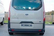 Ford Custom 2013–2022 Zadnji zaščitni lok AK002 Black (nerjaveče jeklo) fotografija 4
